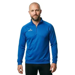 Equipment Sweat à Demi-zip Performance Blue XL