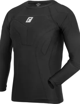 Langärmeliges Kompressionsshirt Padded - Noir - unisex - Size: L