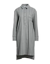 Vestido midi Mujer Gris S Mujer