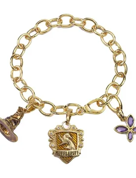 Bracelet Lumos Poufsouffle Harry Potter Gold One Size unisex - Noble Collection - FashionsVida