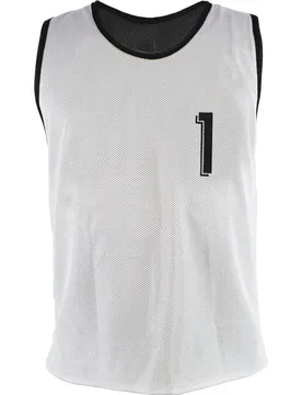 Gilet D´entraînement Réversible 1-10 10 Unités Black / White M male