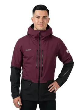 Veste Haldigrat Hardshell Vin / Black L