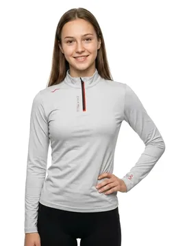 Uvactive™ Tie-down Strip Uv Half Zip Long Sleeve T-shirt Blanc S Women - Zhik - FashionsVida