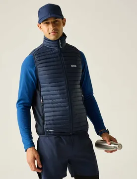 Andreson Padded Hybrid Gilet Navy male - Regatta - FashionsVida