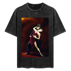 The Passion of Tango T-Shirt Festival Casual Short Sleeve
