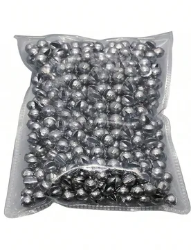 Piezas Plomos de pesca - Plomos desmontables premium - Plomos redondos extraíbles - 5 tamaños - Equipo de pesca, accesorios de pesca, suministros de - Shein - FashionsVida