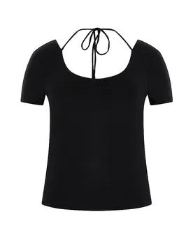 T-Shirt KIMMIE schwarz L damen - Guess - FashionsVida