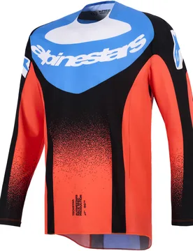 Maglia Moto Cross Enduro TECHSTAR KNIF Arancio N taglia M - Alpinestars - FashionsVida
