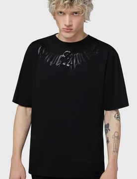 Gothic T-Shirt - Obsidian Ritual T-Shirt - XS bis 4XL - für Männer - Größe XXL - schwarz - Männer - male - KIHILIST by KILLSTAR - FashionsVida