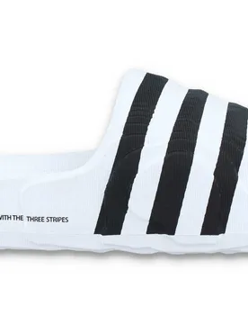 Adilette 22 - Sneaker - weiß schwarz - Herren - Size: 40 2/3 - Adidas - FashionsVida