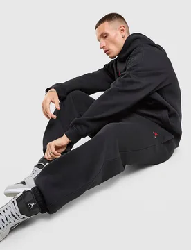 Mens Cuffed Joggers - Nero, nero nero Uomo taglia XS - Jordan - FashionsVida