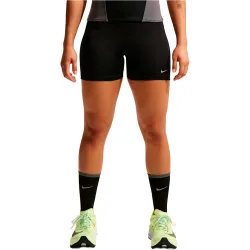 Dri-fit tempo malla corta running mujer Negro (XL)