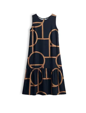 Midikleid WICY ATELIER bleu marine 36 - Opus - FashionsVida