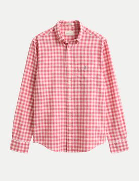 Gant Leinenhemd Regular-Fit Rosa M