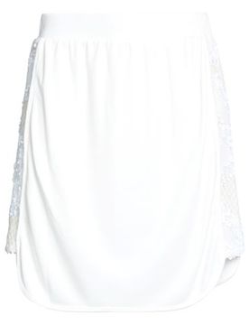 Minifalda Mujer Marfil S Mujer