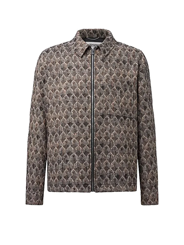 Overshirt JERSON 1 marron S - Drykorn - FashionsVida