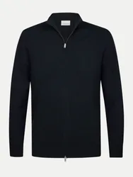 Cardigan mit Stehkragen Schwarz S