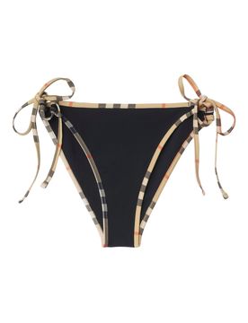 Burberry Check Trim Swimsuit