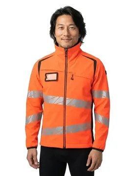 Veste Softshell Accelerate Safe 19002 Hi-Vis Red / Dark Anthracite 4XL - MASCOT - FashionsVida
