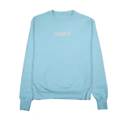 Oversize Hexaline Womens Sweatshirt - Blue - Size Medium