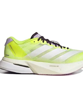 Adizero Boston 13 Running Shoes Solar Yellow / Ftwr White / Powder Plum UK 9 Women - Adidas - FashionsVida