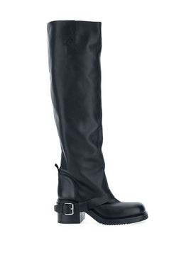 Stivali in pelle NERO 38