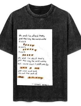 The story by conan gray T-Shirt Outdoor Sports Short Sleeve Top - Aliexpress - FashionsVida