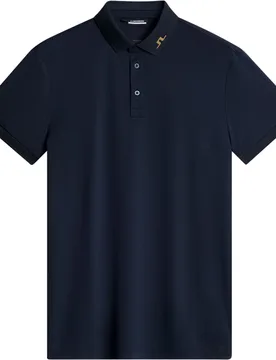 Polo KV Print, navy/braun l - J.lindeberg - FashionsVida