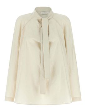 Lemaire Camicia con colletto Ascot