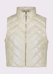GAUDI gilet trapuntato donna tofu