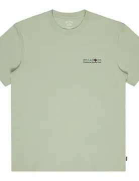 Maglietta A Maniche Corte Gentlemen Vintage Green M - Billabong - FashionsVida