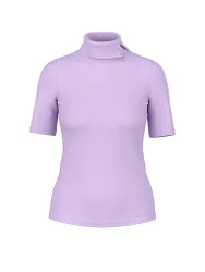 Jersey de cuello alto morado 34