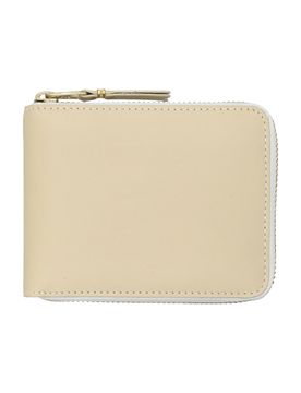 Mini Smooth Leather Zip Around Wallet