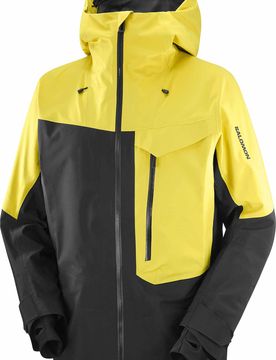 Skijacke aus GORE-TEX ePE Moon Patrol GTX Jkt M Cress Green/Deep Black für Herren Größe M Gelb