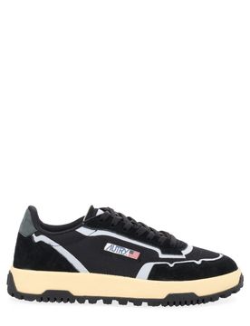 Wildpace Low Sneakers in Dragon Mesh and Suede