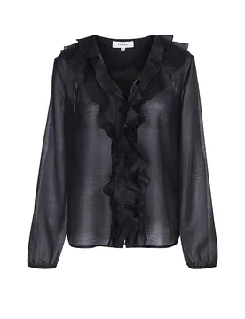 Comma Blusa azul 38 - Comma - FashionsVida
