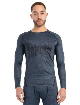 T-shirt à Manches Longues Hazelton Steel Blue / Black M