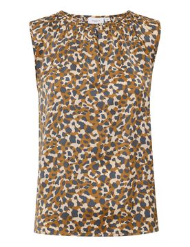 SAINT TROPEZ Blusa 'Vanea' crema