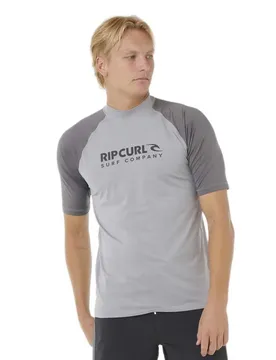 Rash Guard Manches Courtes Shock Grey Marle M