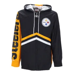 Giacca a Vento Uomo Nfl Undeniable Full Zip Windbreaker Pitste Black