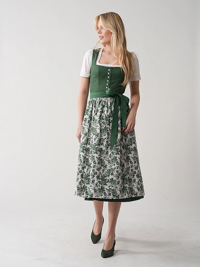Dirndl DAISY verde oscuro 42 - Wenger - FashionsVida