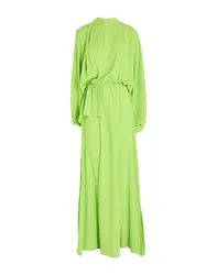 Maxi-Kleid Damen Limettengrün L,S Damen