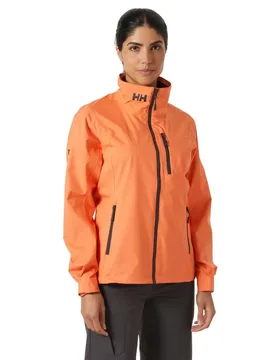 Crew 2.0 Jacket Bonfire L Women - Helly Hansen - FashionsVida