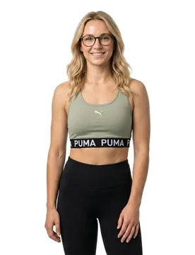 Soutien-gorge De Sport 4keeps Elastic P Lux Army XS - Puma - FashionsVida