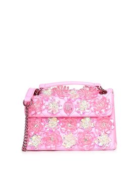Borsa Kensington In Pelle Con Cristalli