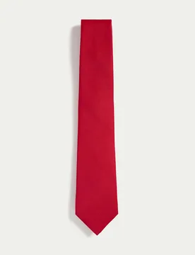 M&S Machine Washable Tie Red male - M&S - FashionsVida