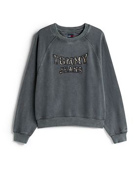 TOMMY JEANS Sweater grau S damen