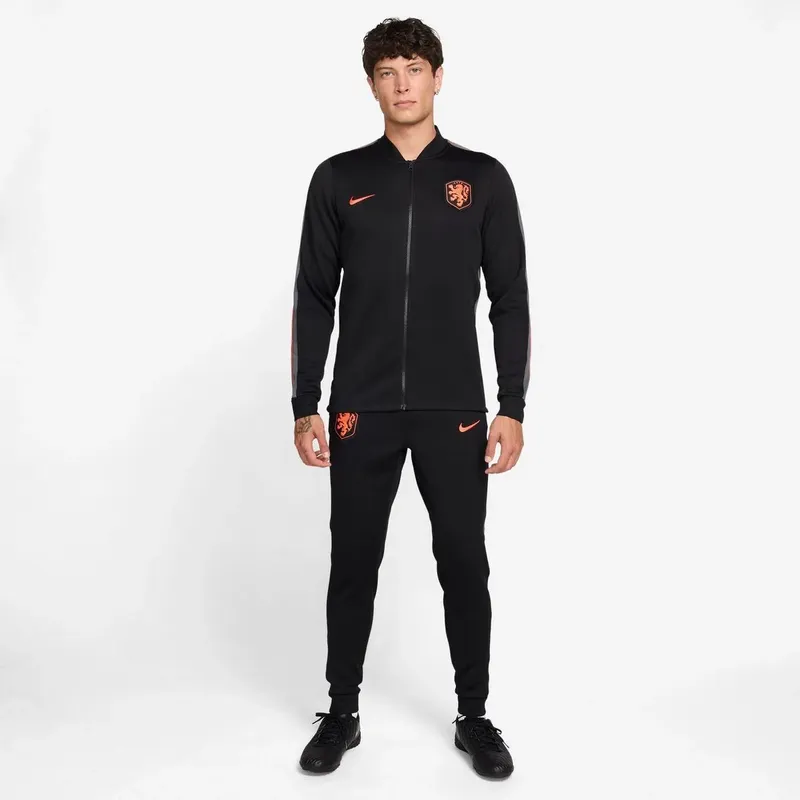 Netherlands Strike Dri-Fit Herren Trainingsanzug, schwarz US: M