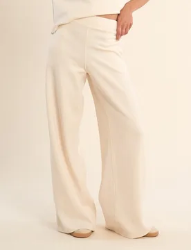 Pantalón de mujer de chándal, perneras anchas - Molly Bracken - FashionsVida