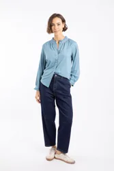 Beryl Womens Barrel Jeans - - Size: 14